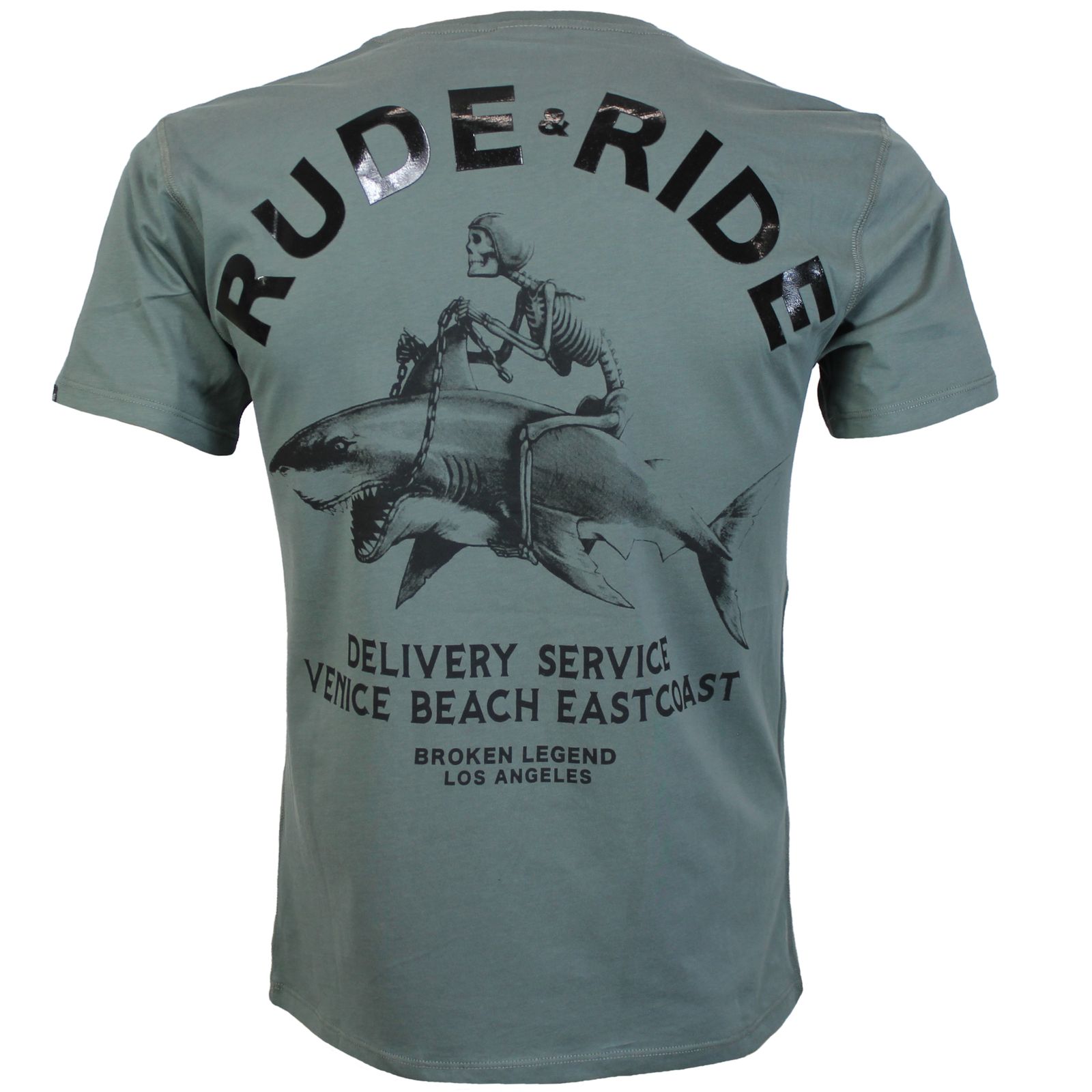 Pánské triko Yakuza Premium BL200 grey olive Velikost: L
