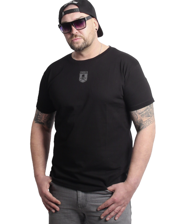 Pánské triko Yakuza Just Regular Basic 27046 black Velikost: L