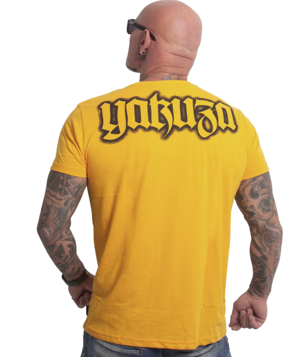 Pánské triko Yakuza Blacks Regular Basic 27043 orange Velikost: XXL