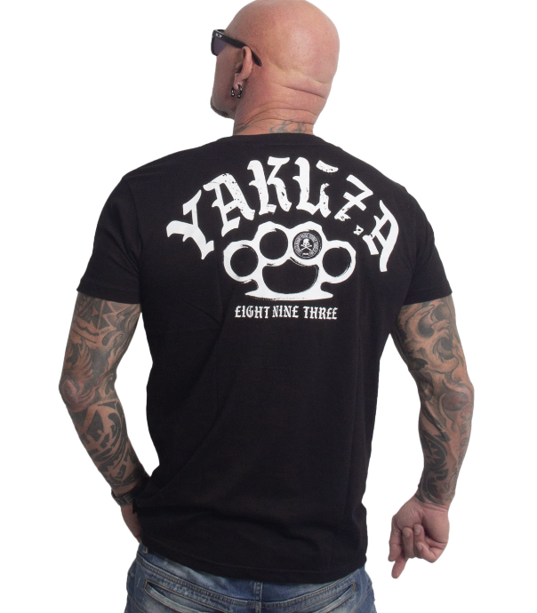 Pánské triko Yakuza Crusher Regular Basic 27041 black Velikost: S