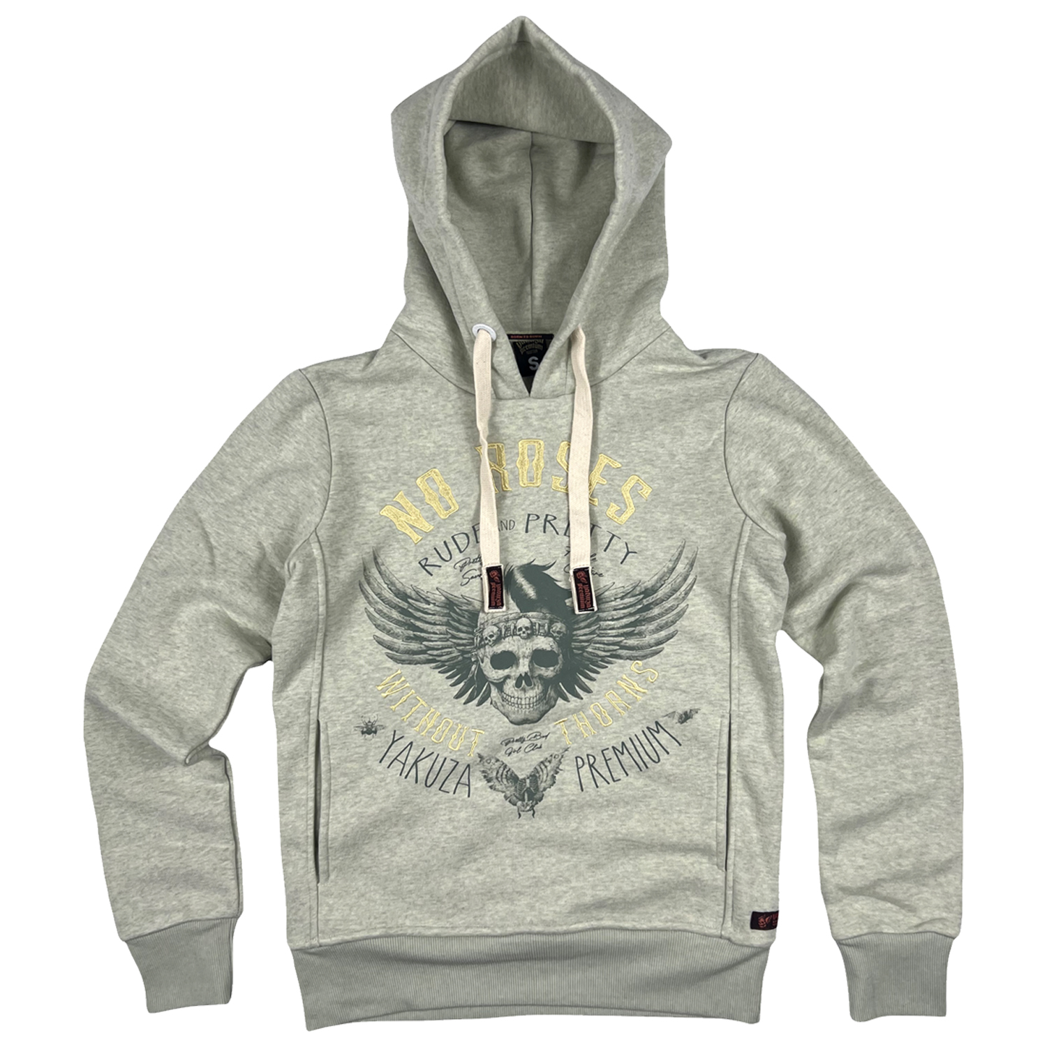 Yakuza premium dámská mikina 3837 light olive melange Velikost: XS
