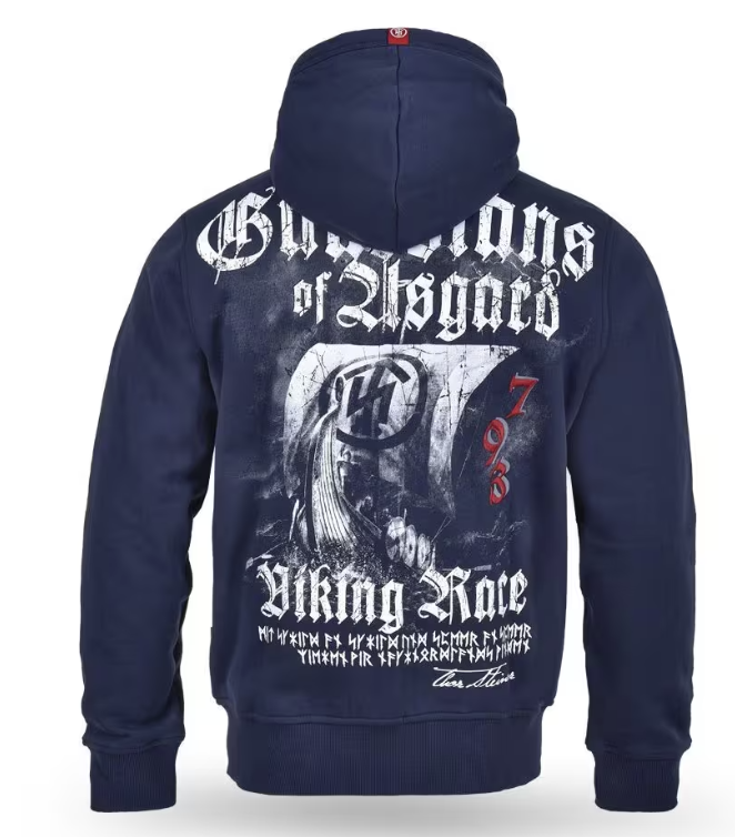 Levně Pánská mikina Thor Steinar KPZ Viking Race marine navy
