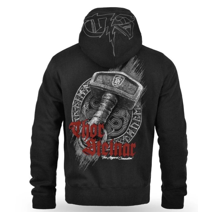 Pánská mikina Thor Steinar KPZ Ratger schwarz Velikost: 4XL