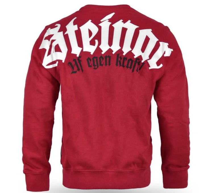 Levně Pánská mikina Thor Steinar Hella red