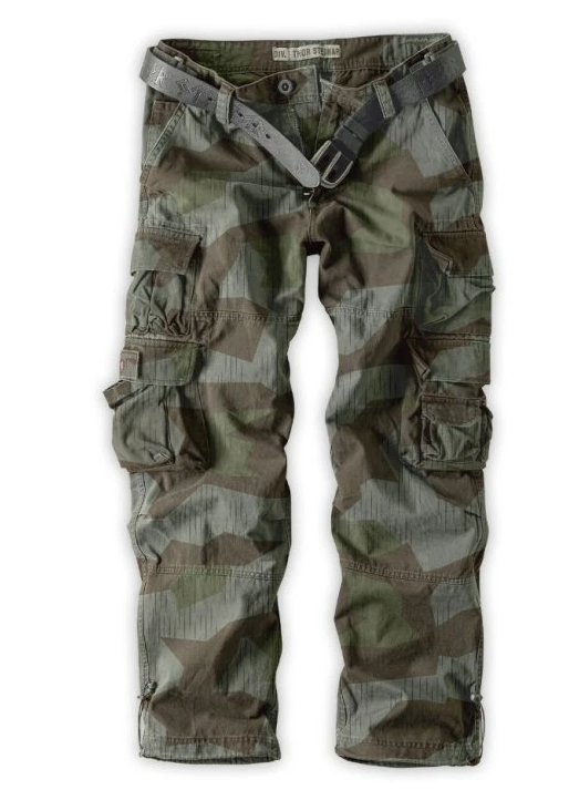 Levně Pánské kalhoty Thor Steinar Ken III olivecamo