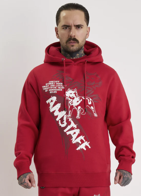 Levně Pánská Mikina Amstaff Narek red