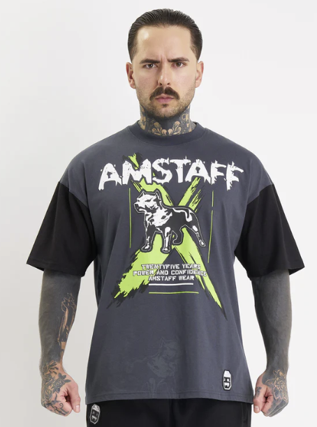 Levně Pánské triko Amstaff Sector black