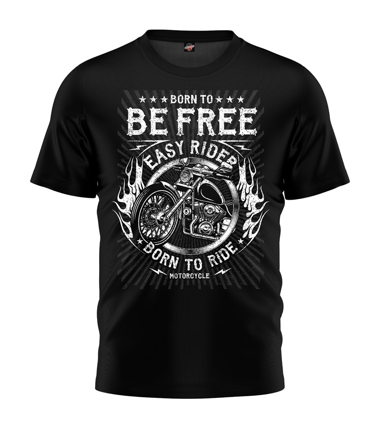 Levně Pánské triko Public Enemy Born To Be Free black