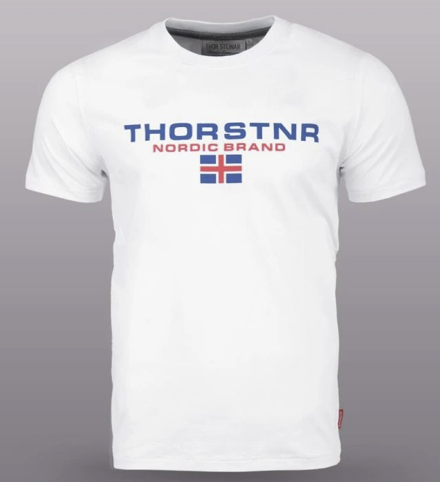 Levně Pánské triko Thor Steinar Fjellvind weiss