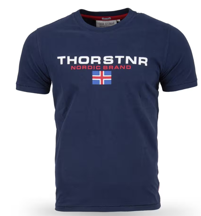Pánské triko Thor Steinar Fjellvind navy Velikost: M