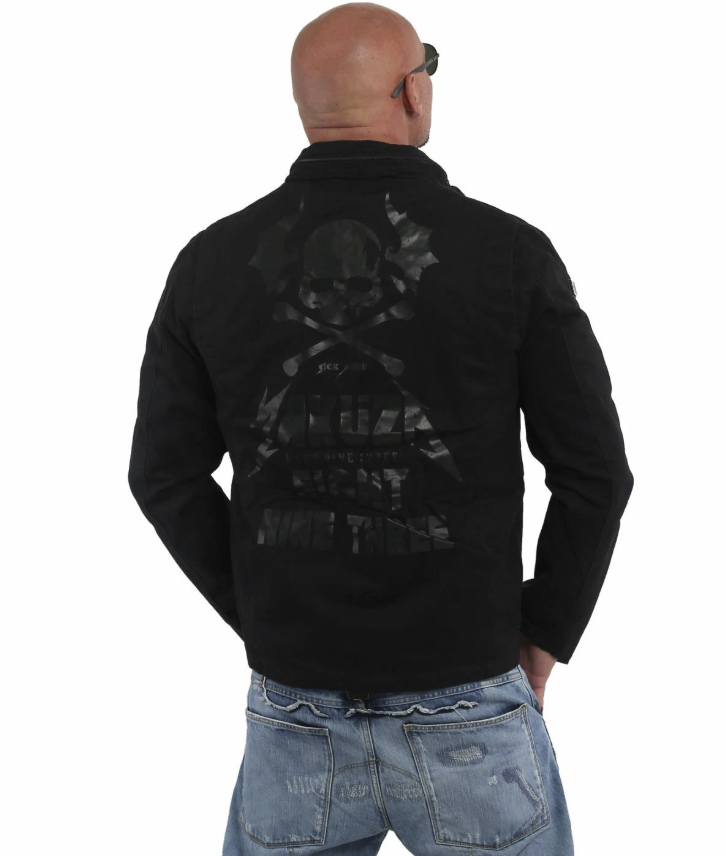 Pánská jarní bunda Yakuza Military 14022 black Velikost: S