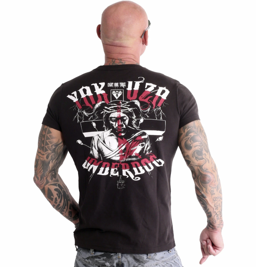 Pánské triko Yakuza TSB 90002 black