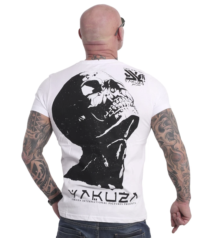 Pánské triko Yakuza TSB 17039 white