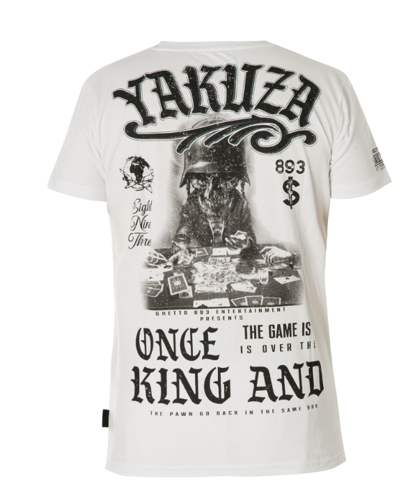 Pánské triko Yakuza TSB 15019 white