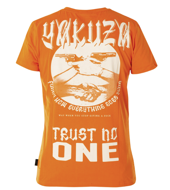 Pánské triko Yakuza TSB 16028 orange