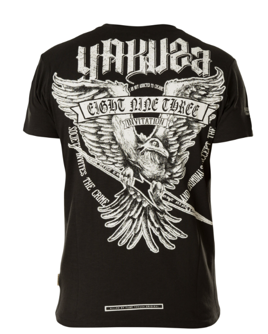 Pánské triko Yakuza TSB 12020 black Velikost: 3XL