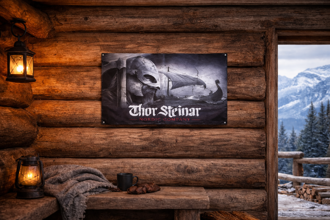 Levně Thor Steinar textilní banner 60x100cm