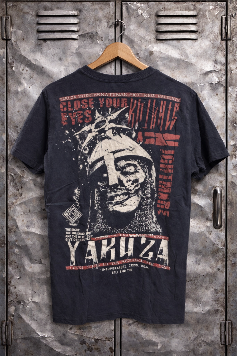 Levně Pánské triko Yakuza TSB-9009 mood indigo