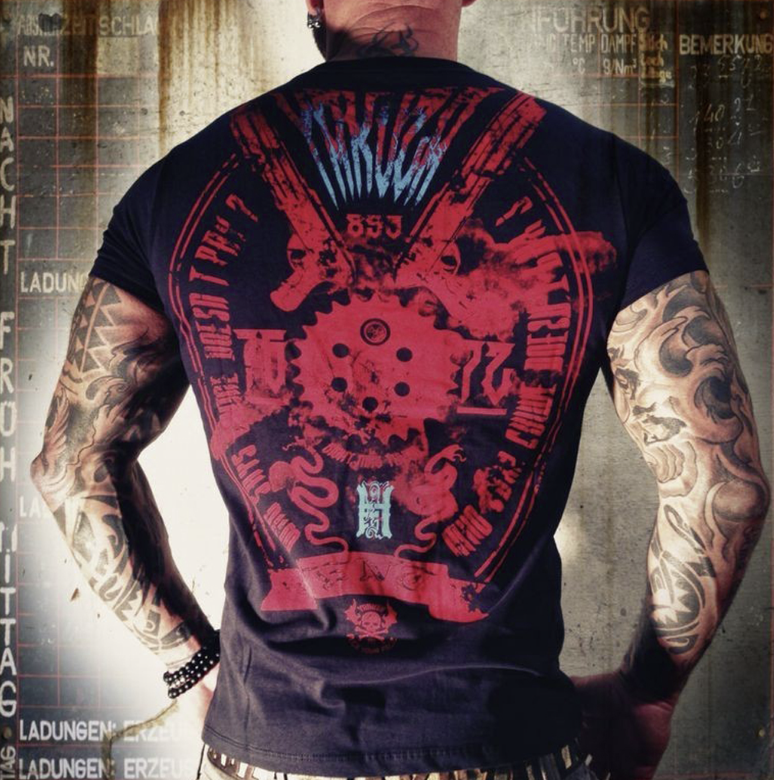 Levně Pánské triko Yakuza TSB-419 black
