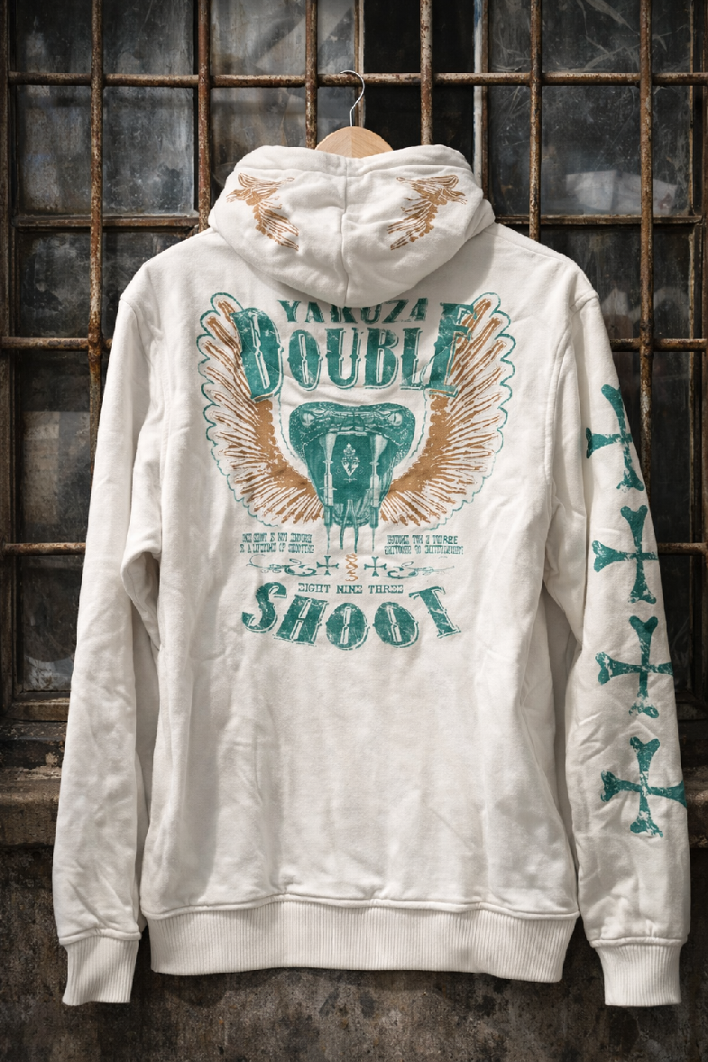 Levně Pánská mikina Yakuza HO-13 white