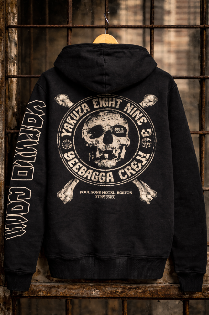 Levně Pánská mikina Yakuza HOB-322 black