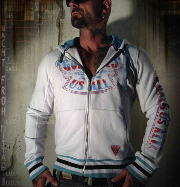 Levně Pánská mikina Yakuza HZB-431 white
