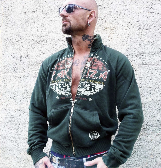Levně Pánská mikina Yakuza ZB-326 sycamore