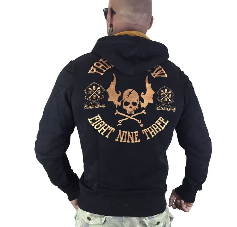 Levně Pánská mikina Yakuza HOB-7022 black