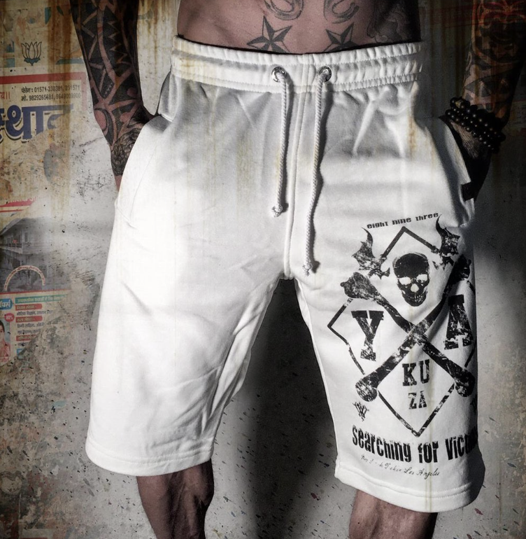 Levně Yakuza pánské kraťasy JOK-635 snow white