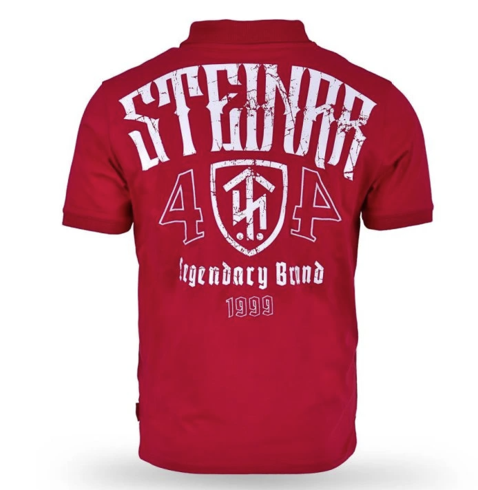 Levně Pánské triko Thor Steinar Polo Legendary rot