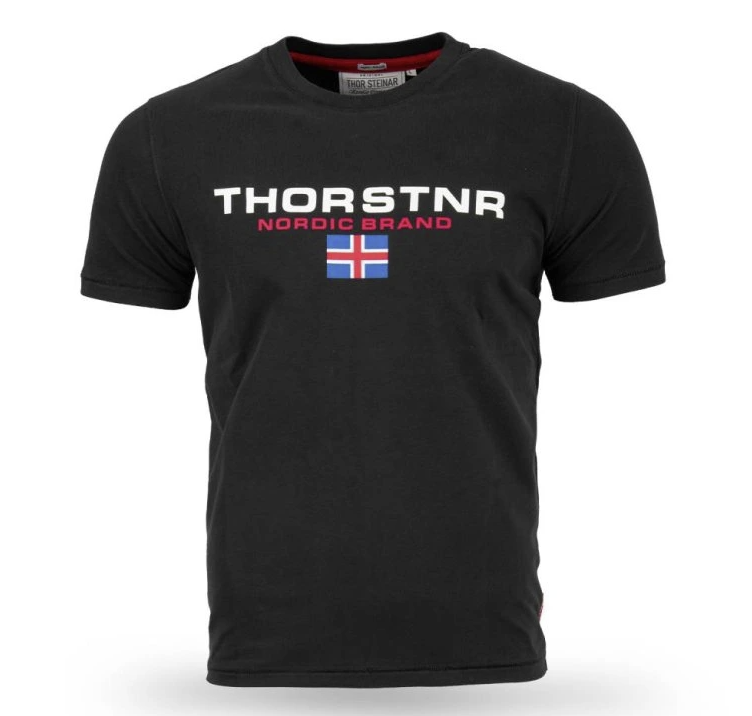 Levně Pánské triko Thor Steinar Fjellvind black