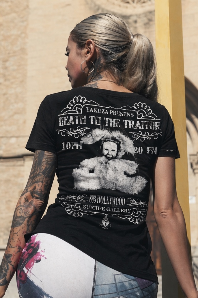 Levně Dámské triko Yakuza GSb-12 black