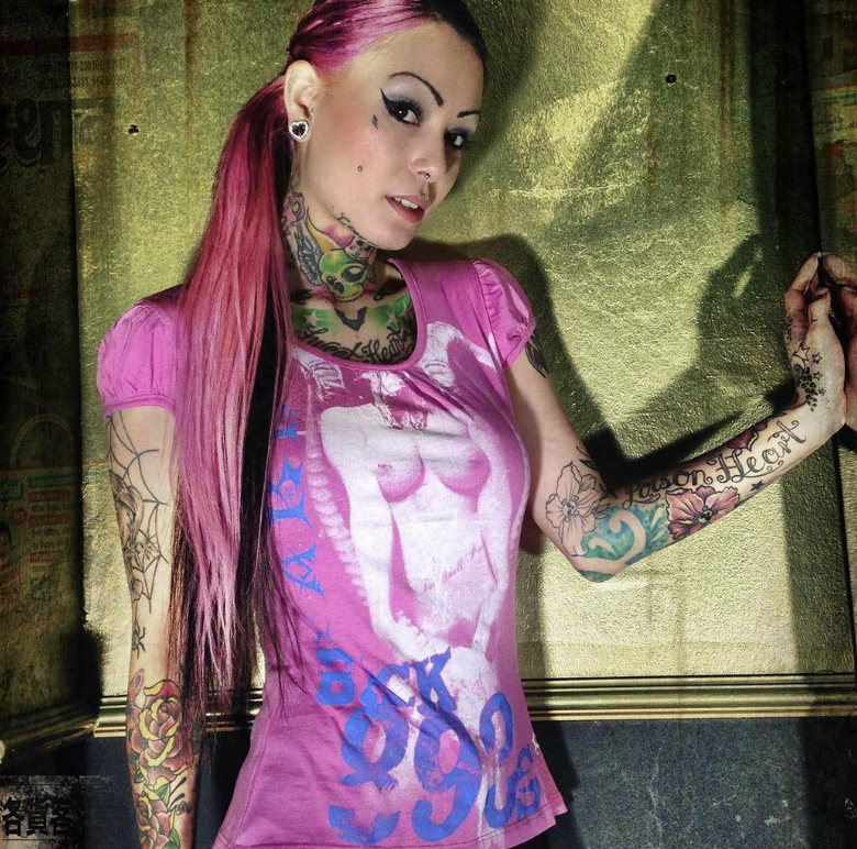 Levně Dámské triko Yakuza GSb-301 super pink