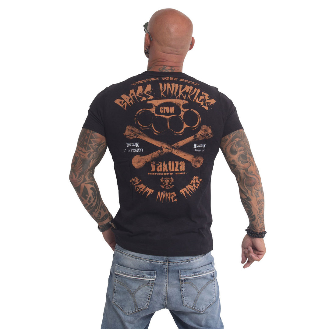 Levně Pánské triko Yakuza TSB-503 black