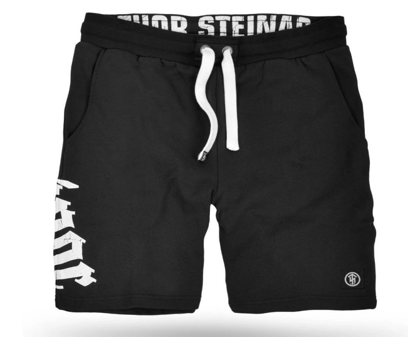 Levně Thor Steinar Teplákové kraťasy Steinar black