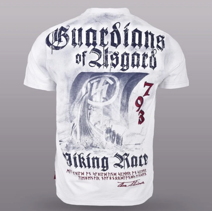 Levně Pánské triko Thor Steinar Guardians weiss