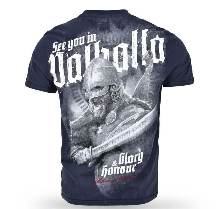 Levně Pánské triko Thor Steinar Neverfjord marine navy