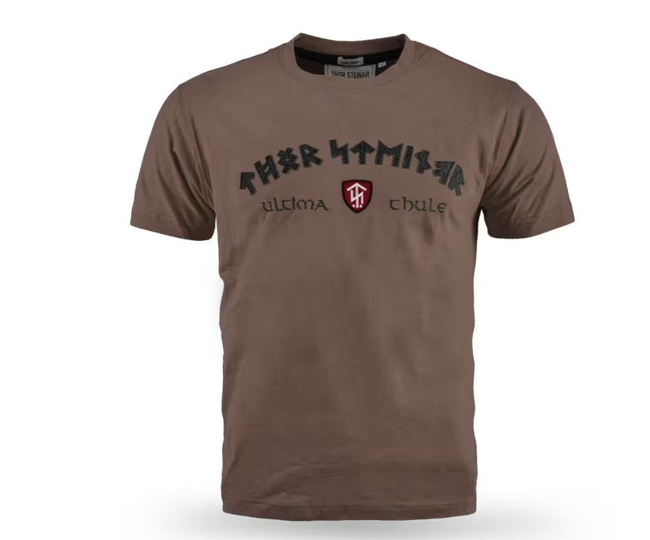 Levně Pánské triko Thor Steinar Runa brown