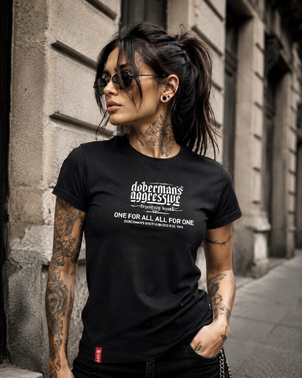 Levně Dobermans Aggressive Dámské triko Dobermans Agressive LEGANCY TSD403A