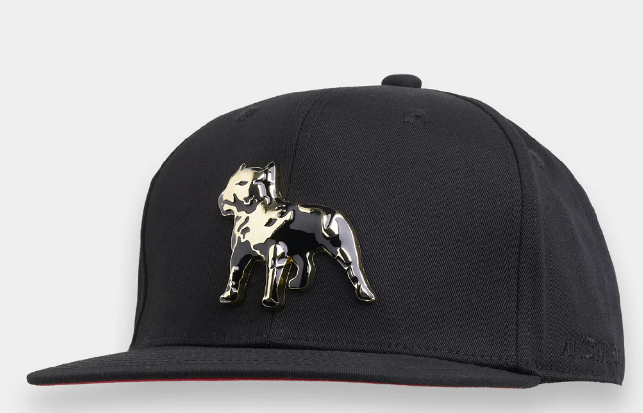 Levně Amstaff Icon Snapback Cap black 3D