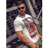 cze pl Bile panske bavlnene tricko s potiskem Bolf CMR18A 92274 7
