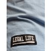 Pánské triko LEGAL LIFE Basic LA Sky Blue
