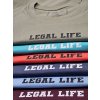 Pánské triko LEGAL LIFE Basic LA Sky Blue