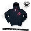 mafia crime mc boys zipper schwarz rot s