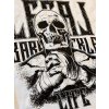 Pánské triko LEGAL LIFE Bare Knuckle white