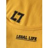 Pánské tílko Legal Life Gym Basic Yellow