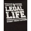Pánské tílko Legal Life Broken Bastard Black