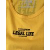 Pánské tílko Legal Life Broken Bastard Yellow