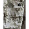 Pánské Yakuza Kraťasy Crashed Skull Cargo 25048 burnt olive