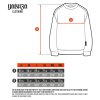 sizing chart men sweatshirt over 202507